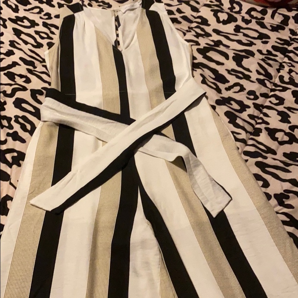 All in Favor Tie front Jumpsuit